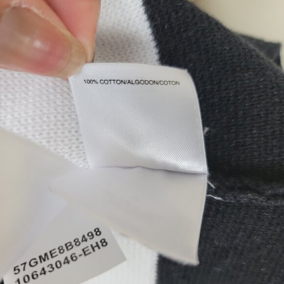 Kasper Women's XL Open Front Striped Blazer Cardigan Sweater - Picture 6 of 8